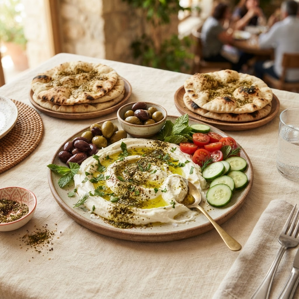 صحن لبنة